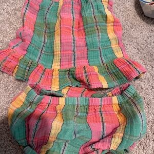 GAP 18-24 month Colorful Striped Kids Set